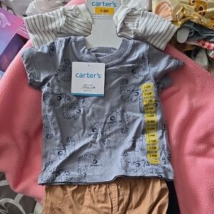Carter's Gray Chameleon Kids Tee